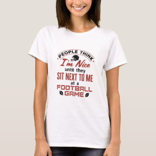 Fotbollssoffert Älskare People Tänka I är Nicef T Shirt