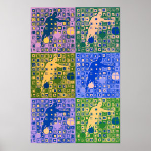 Fotbollssotars art 2014 futebol Futbol Poster