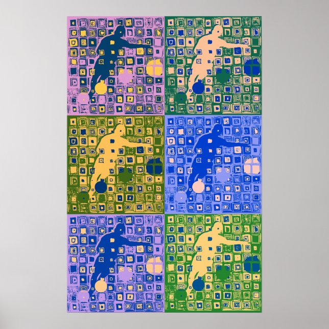 Fotbollssotars art 2014 futebol Futbol Poster (Framsidan)