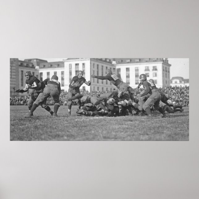 Fotbollsspel 1920 poster (Framsidan)