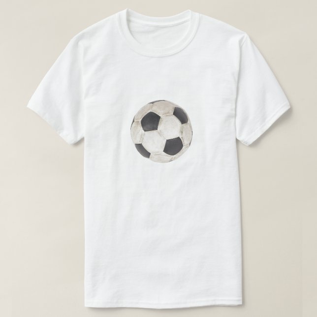 Fotbollsspel för fotboll i fotboll i Fläkt Tee (Design framsida)
