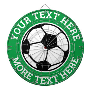 Fotbollsspel för personlig darttavla