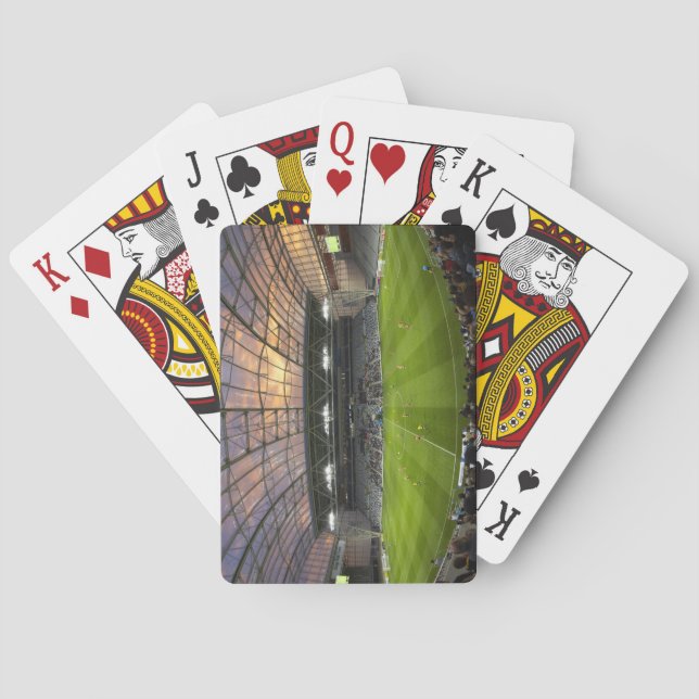 Fotbollsspel, Forsyth Barr Stadium, Dunedin Spel Kort (Baksidan)
