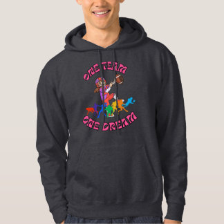 Fotbollsspel Hoodie