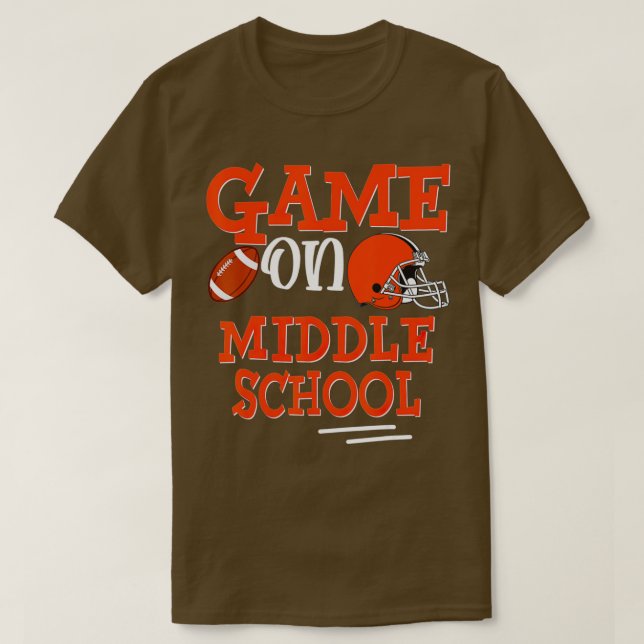 Fotbollsspel på Mitten School Back to school Kid T Shirt (Design framsida)