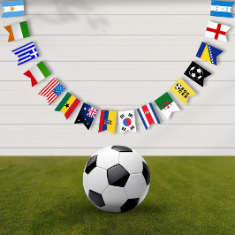 Fotbollsspel Party World Vimplar