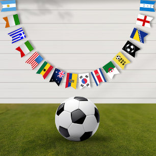 Fotbollsspel Party World Vimplar
