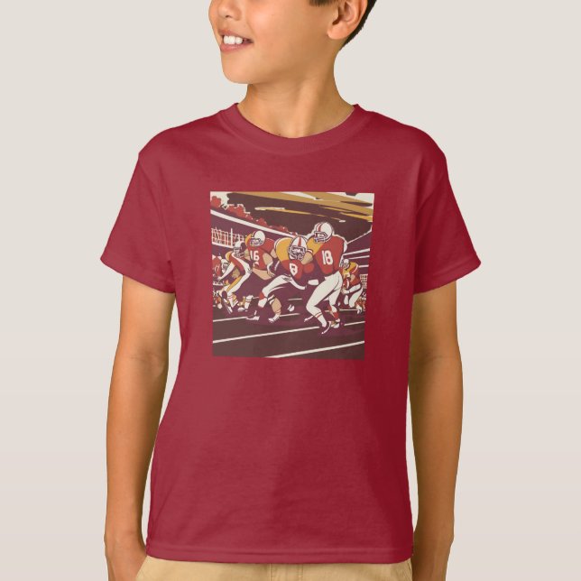 Fotbollsspel T Shirt (Framsida)