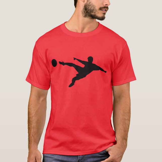fotbollsspelare 1 tee shirt (Framsida)