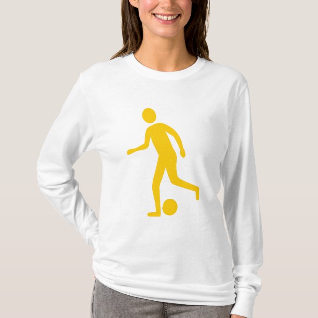 Fotbollsspelare - Amber T Shirt (Framsida)