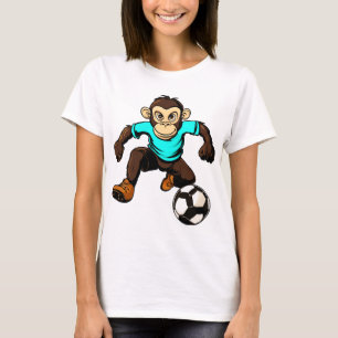 Fotbollsspelare Apa T Shirt