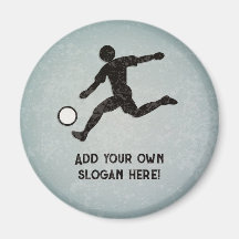 Fotbollsspelare - egen logotyp för älskare
