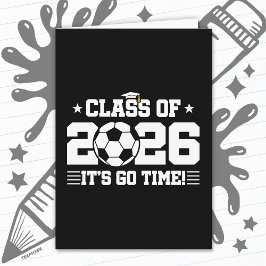 Fotbollsspelare Examenklass 2026 Senior Kort