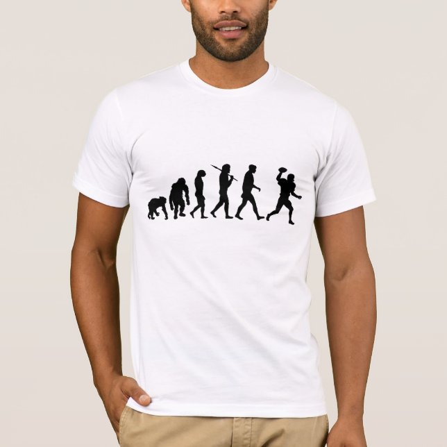 Fotbollsspelare för skjortor för t shirt (Framsida)