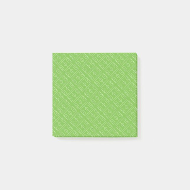 Fotbollsspelare | Fotboll är som livet Post-it Block (Framsida)