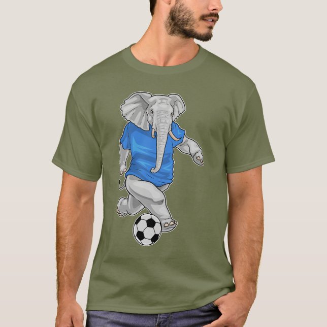 Fotbollsspelare, fotboll t shirt (Framsida)