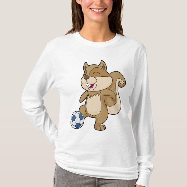 Fotbollsspelare Fotboll T Shirt (Framsida)