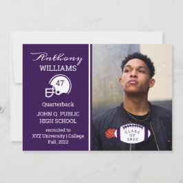 Fotbollsspelare Foto Avslutningskungörelse Inbjudningar