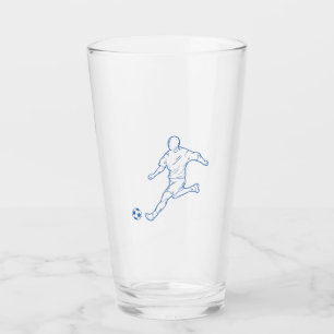 fotbollsspelare glaskopp