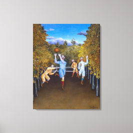 Fotbollsspelare | Henri Rousseau | Canvastryck