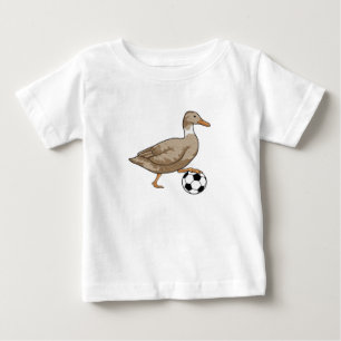 Fotbollsspelare i anka t shirt