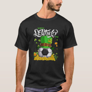 Fotbollsspelare i Boll Leprechaun Hat Player T Shirt