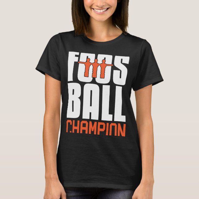 Fotbollsspelare i fotboll i Bord T Shirt (Framsida)