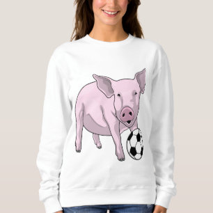 Fotbollsspelare i gris t shirt