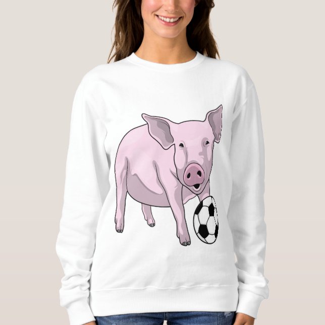 Fotbollsspelare i gris t shirt (Framsida)