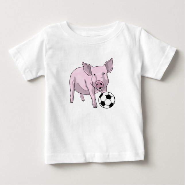 Fotbollsspelare i gris t shirt (Framsida)