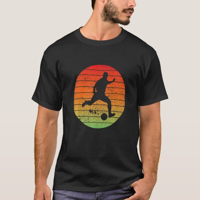 Fotbollsspelare i Klubben Fotboll T Shirt (Framsida)