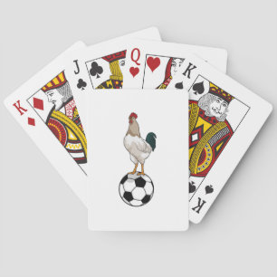 Fotbollsspelare i tupp casinokort