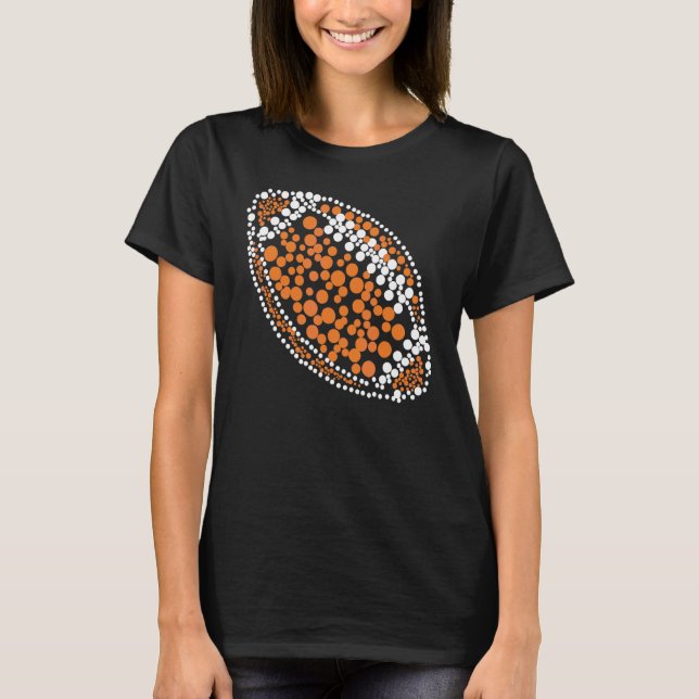 Fotbollsspelare Internationella prickens dag T Shirt (Framsida)