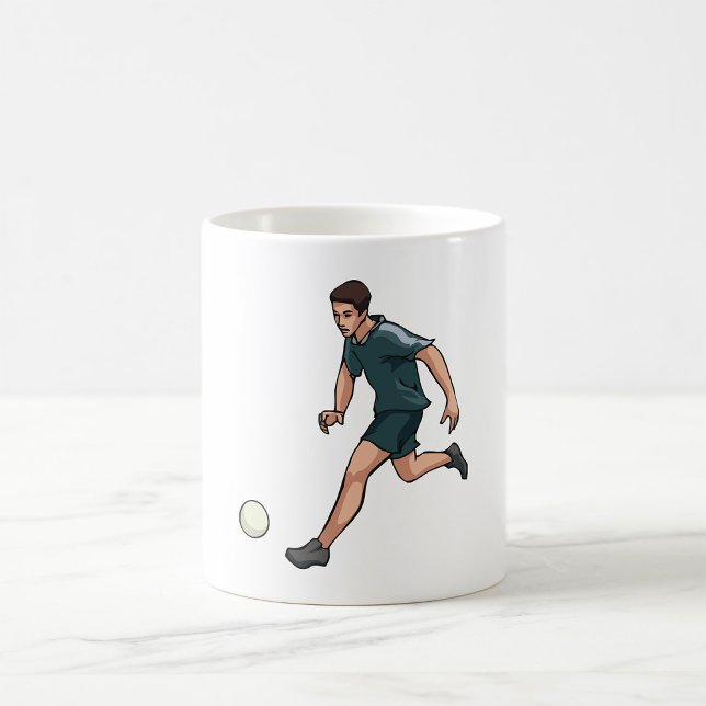 Fotbollsspelare Kaffemugg (Skapare uppladdad)