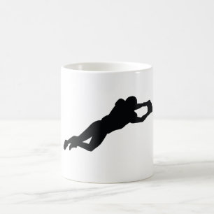 Fotbollsspelare Kaffemugg