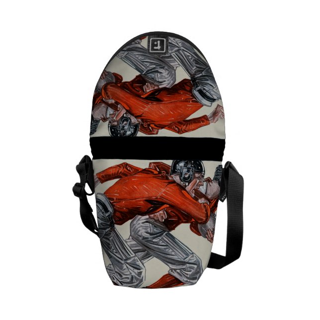 Fotbollsspelare Kurir Väska (Öppen Baksida)