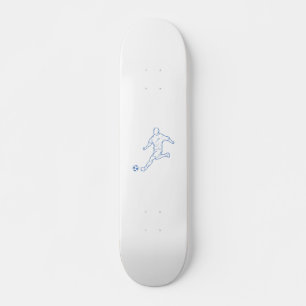 fotbollsspelare mini skateboard bräda 18,5 cm