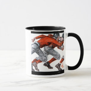 Fotbollsspelare Mugg