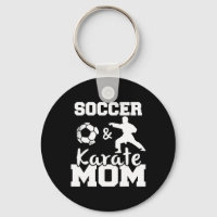 Fotbollsspelare och Karate Mamma-spelare Karate F