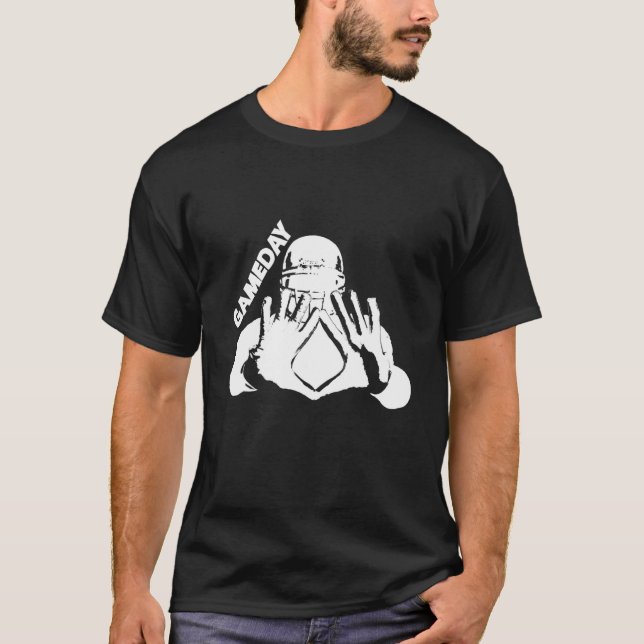 Fotbollsspelare T Shirt (Framsida)