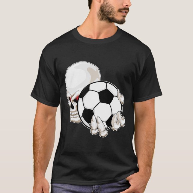 Fotbollsspelare T Shirt (Framsida)