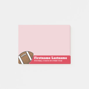 Fotbollsspelare, tränare eller lekman - Modern Tec Post-it Block