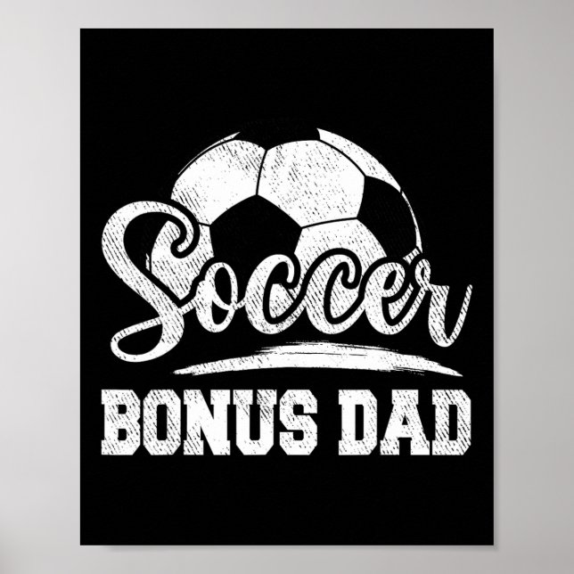 Fotbollsspelaren Bonus Pappa spelar spel Far&#. Poster (Framsidan)