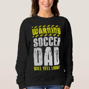 Fotbollsspelaren Far Day Warare Pappa kommer att Y T Shirt
