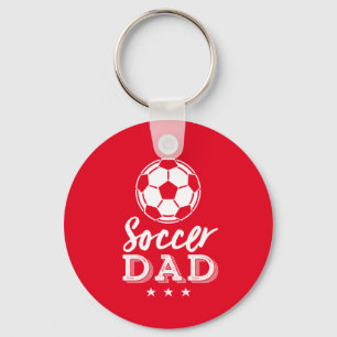 Fotbollsspelarens Kid-Far i Pappa Nyckelring