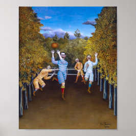 Fotbollsspelarna | Henri Rousseau | Poster