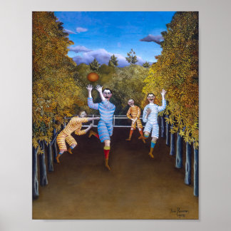 Fotbollsspelarna | Henri Rousseau | Poster