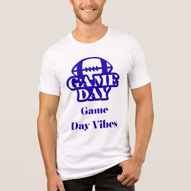 Fotbollsspeldag T-Shirt (Framsida)