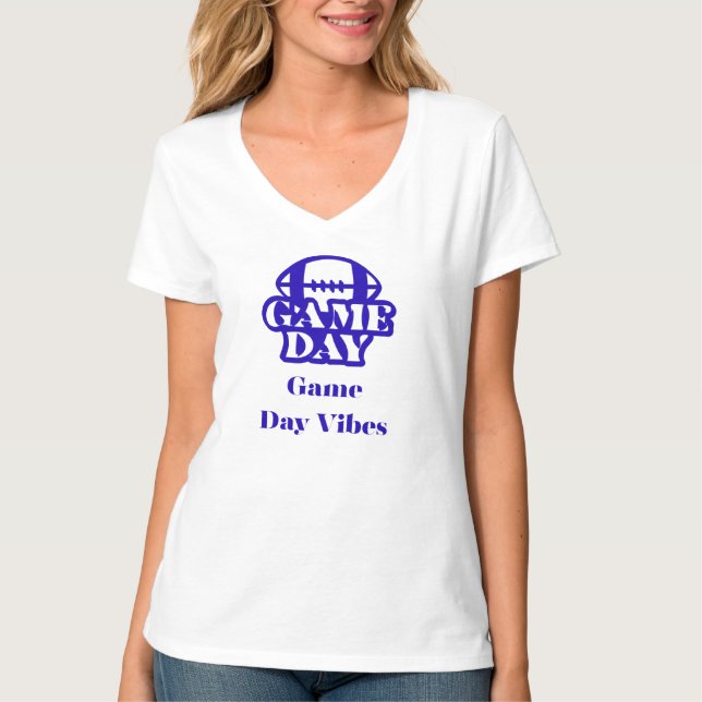 Fotbollsspeldag T-Shirt (Framsida)