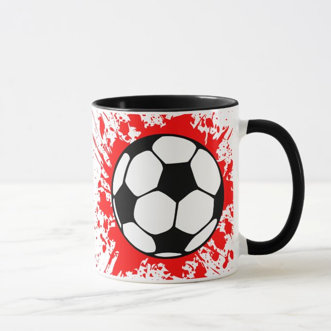 fotbollssplat. mugg (Höger)